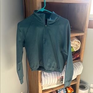 Born Primitive Deep Teal Women's Cowl Neck Sweater